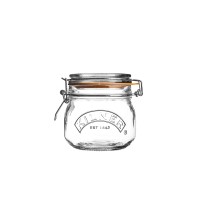 Kilner Round Glass 0.5ltr Clip Top Jar